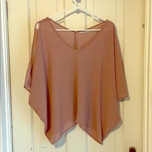 Open sleeve blouse